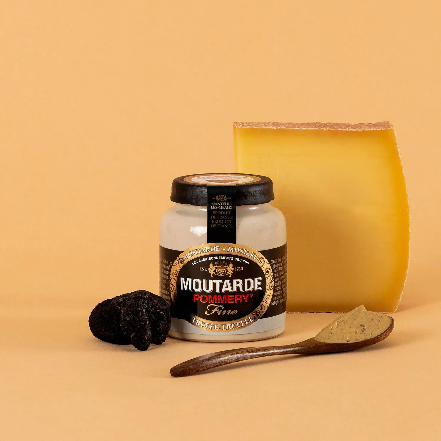 Pommery Truffe moutarde 100g truffe noire