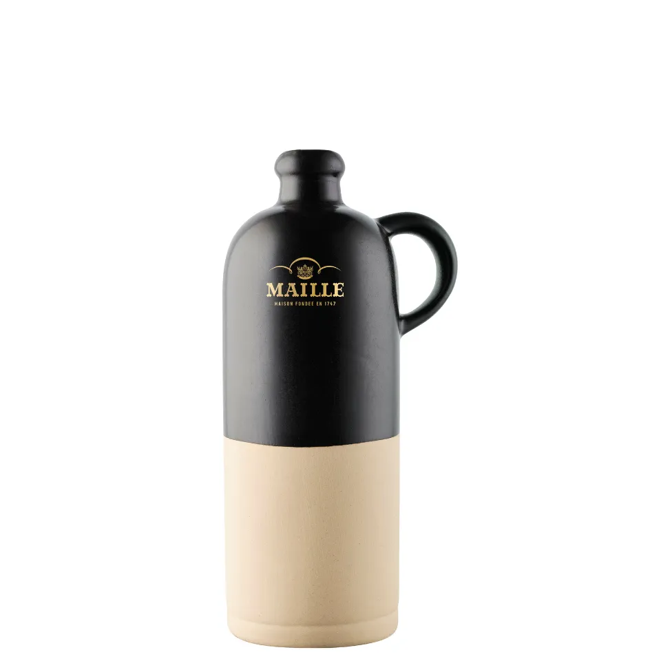 Maille Cruchon Digoin pot moutarde grès artisanal