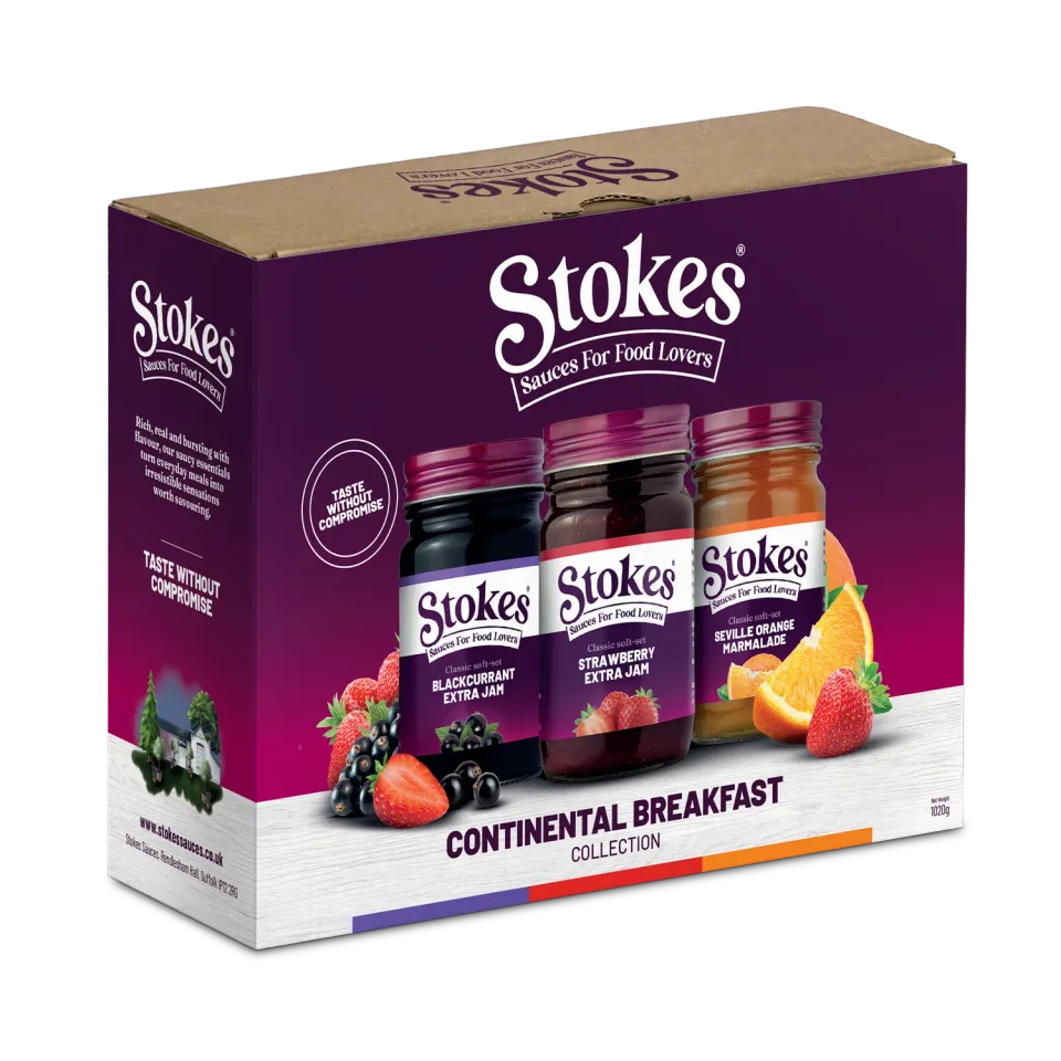 Stokes Continental Breakfast coffret 3 confitures