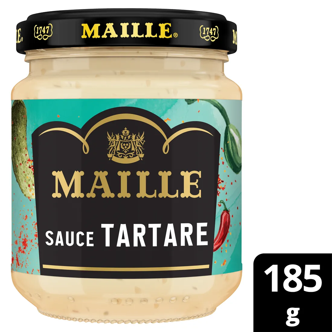Maille Sauce Tartare Piment de Cayenne 185g Relevée