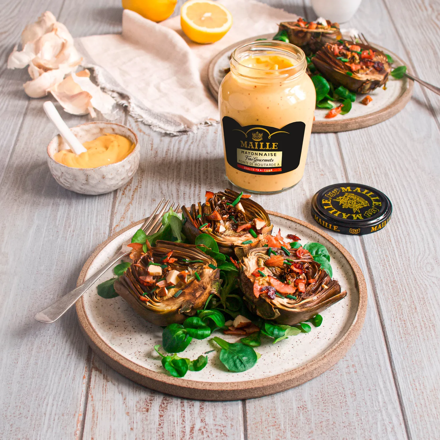 Maille Fins Gourmets mayonnaise qualité traiteur onctueuse 320 g