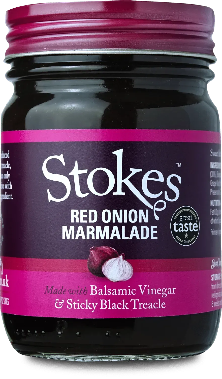 Stokes Red Onion Marmalade confit oignons rouges balsamique