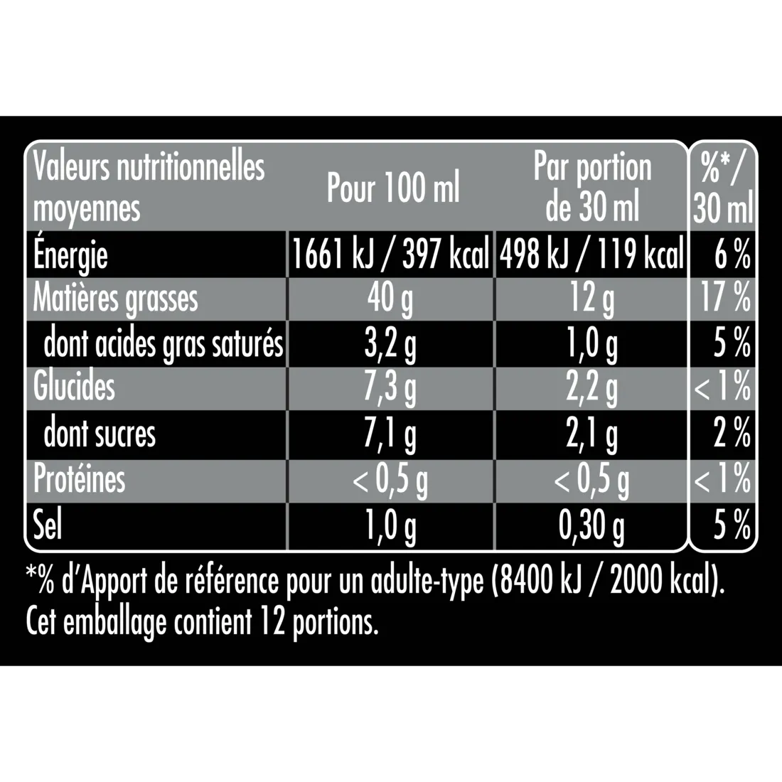 Maille Vinaigrette Légère cidre pomme échalote 36cl