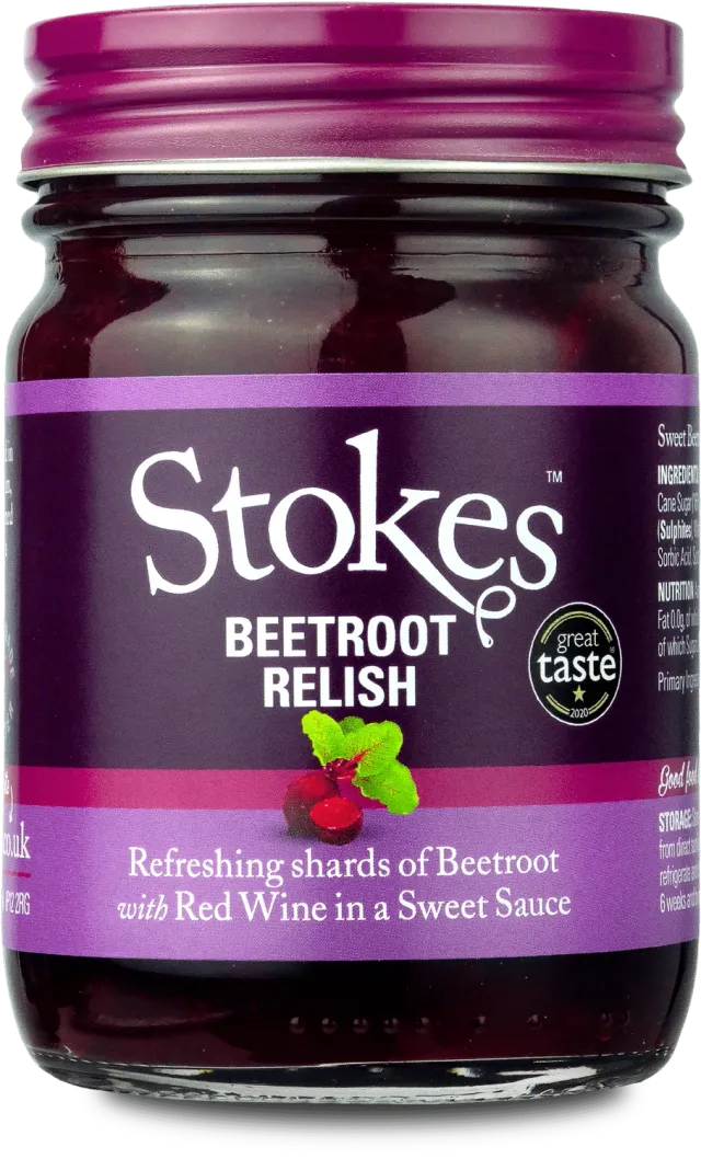 Stokes Beetroot Relish relish betterave vin rouge