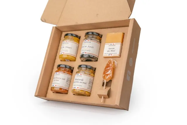 Apisphere Box Découverte coffret 3 miels du Périgord