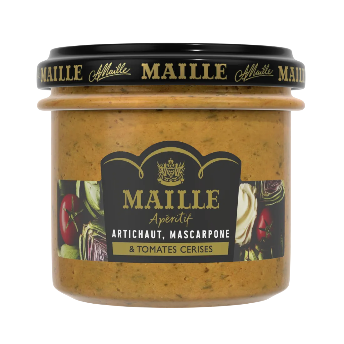 Maille Apéritif Artichaut Mascarpone Tomates Cerises tartinade 95g onctueuse