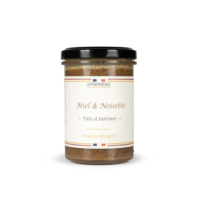 Apisphere Pâte à Tartiner Miel Noisette sans palme