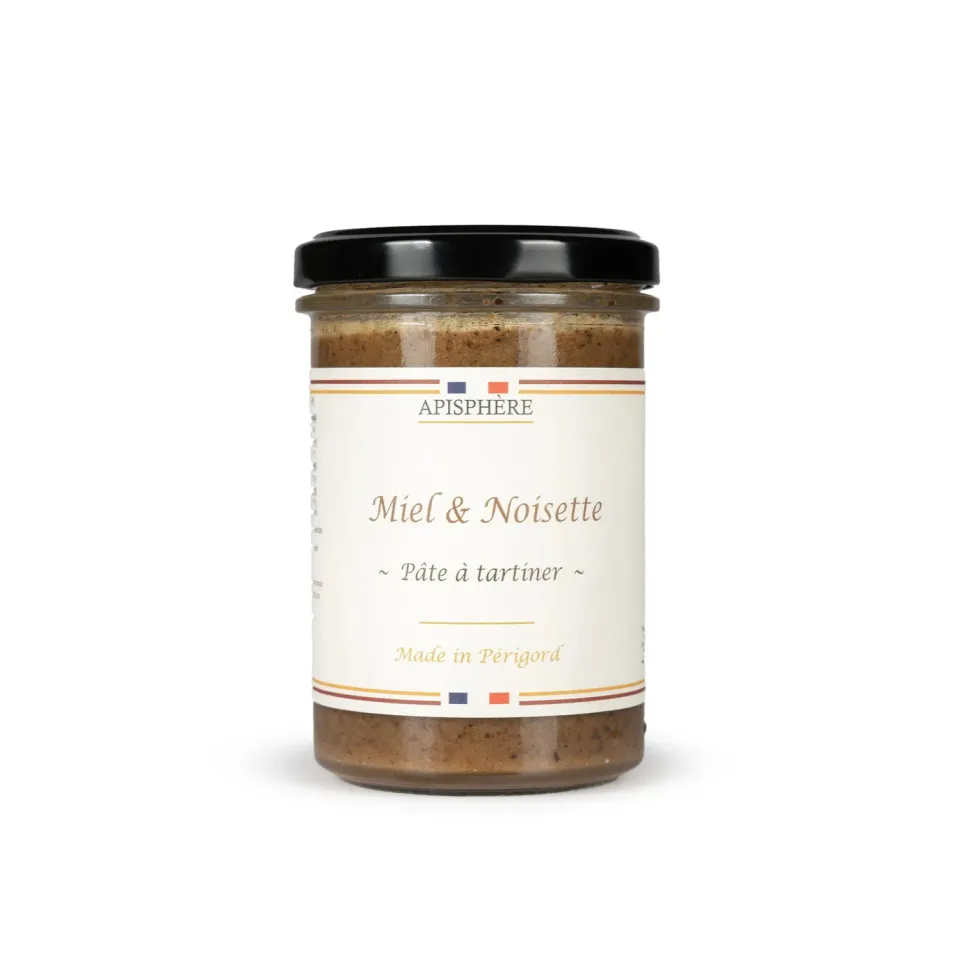 Apisphere Pâte à Tartiner Miel Noisette sans palme