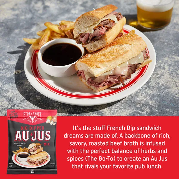 Fire Smoke Society Au Jus fond bœuf 12 sachets