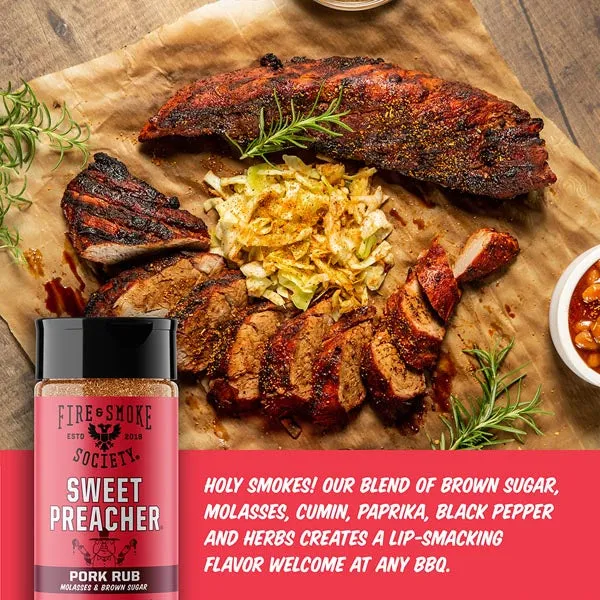 Fire Smoke Society Sweet Preacher rub porc 153 g