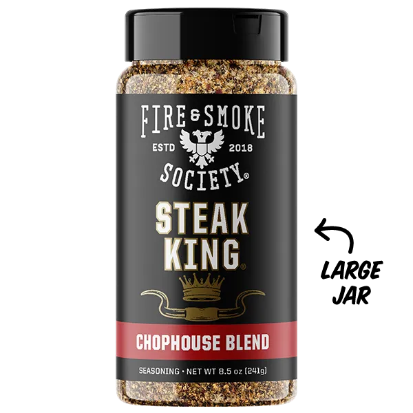 Fire Smoke Society Steak King rub poivre ail 6.2 oz