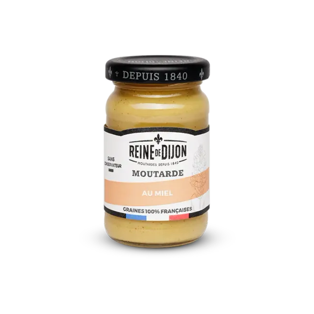 Reine de Dijon moutarde au miel douce