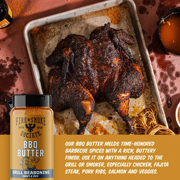 Fire Smoke Society BBQ Butter rub barbecue beurre