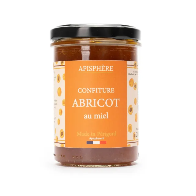 Apisphere Confiture Abricot au Miel artisanale