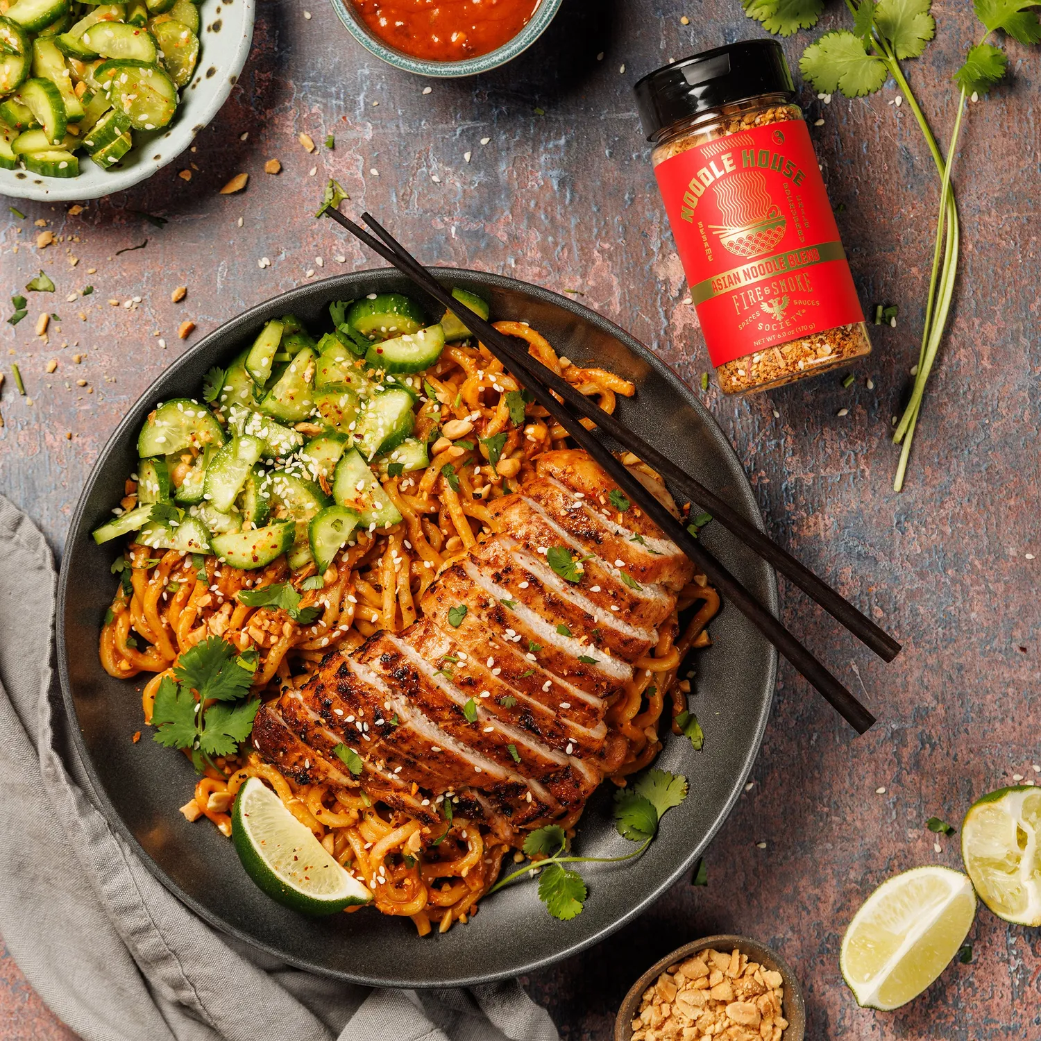 Fire Smoke Society Noodle House rub nouilles 6 oz