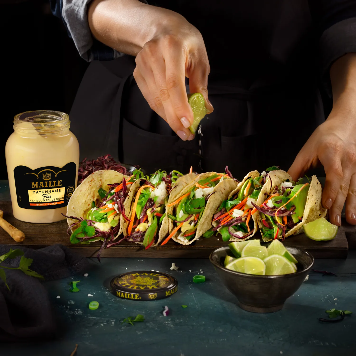 Maille Traiteur mayonnaise fine Dijon 320g