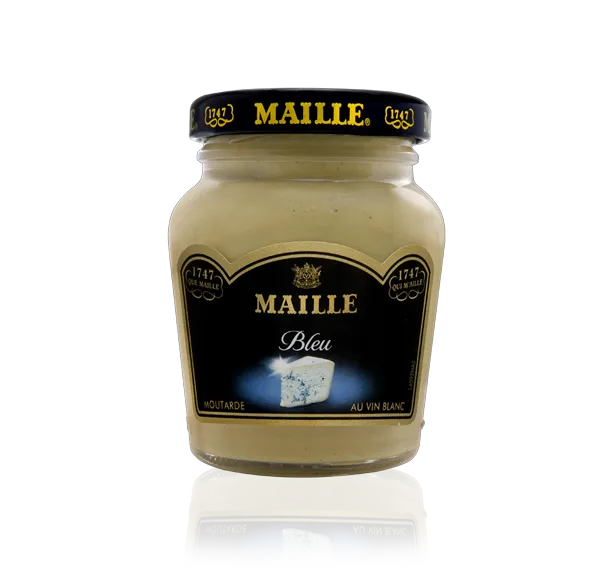 Maille moutarde au bleu 108 g vin blanc mi-forte