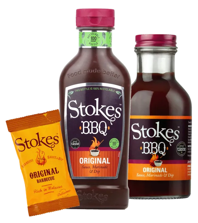 Stokes Original BBQ sauce barbecue fumée
