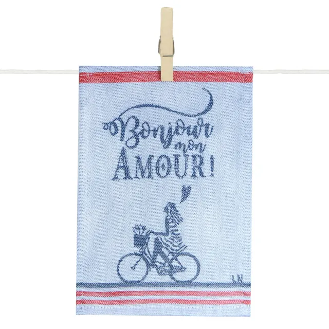 Maison Moutet Para Tapas Bonjour mon amour fille serviette