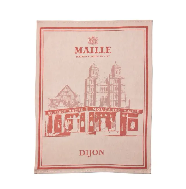 Maille Torchon Dijon tissé Moutet linge coton