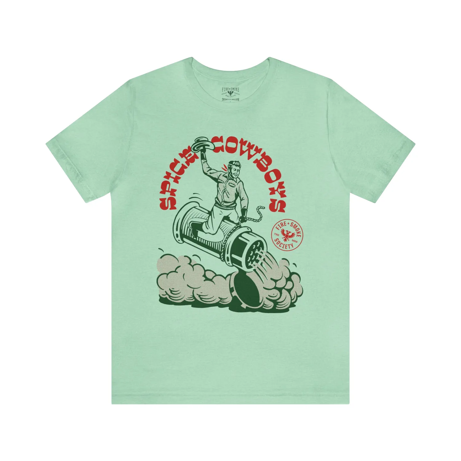 Fire Smoke Society Spice Cowboys t-shirt coton M