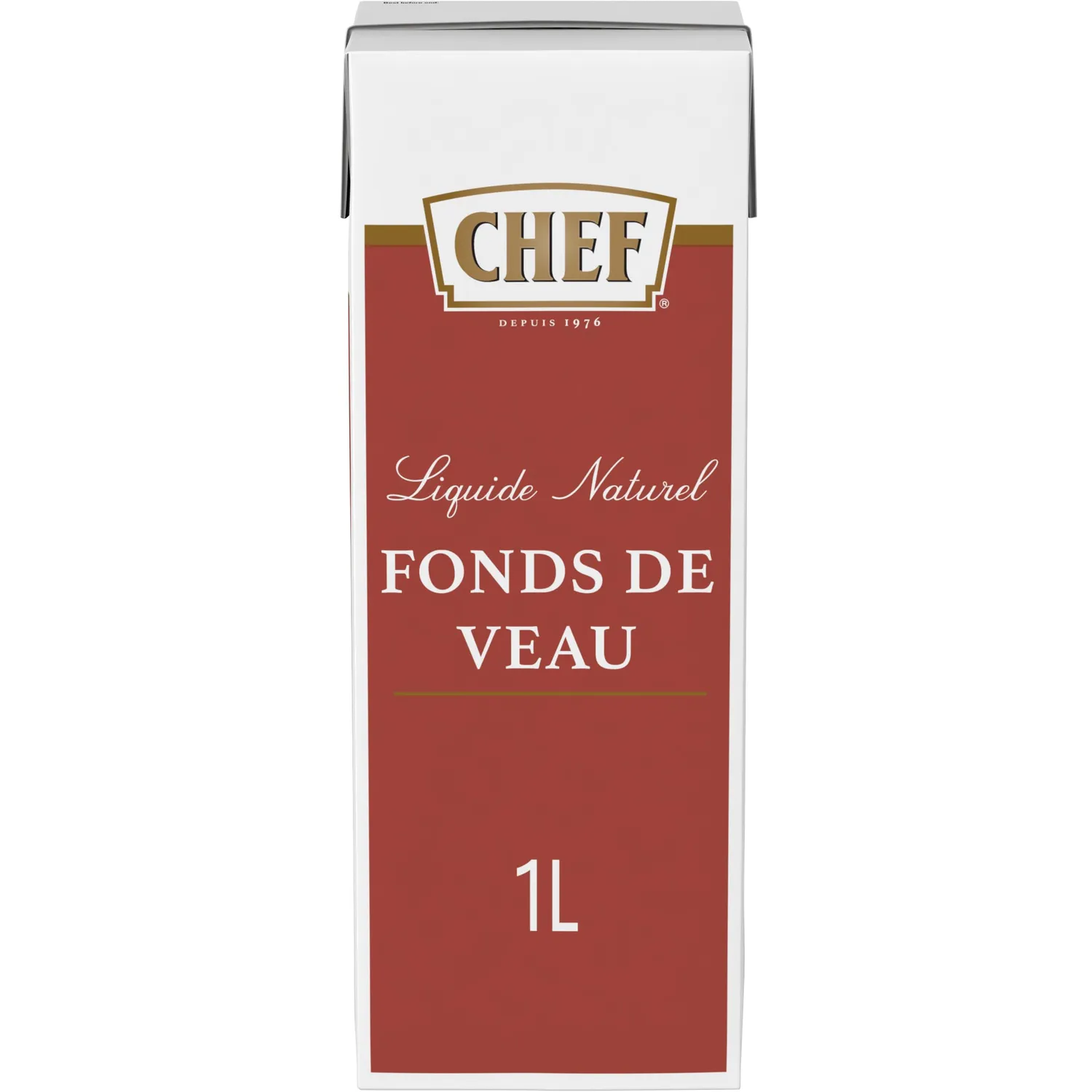 CHEF Demi-Glace Naturelle bœuf fond liquide 1L