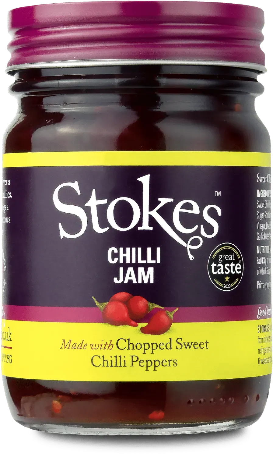 Stokes Chilli Jam confit de piment doux piquant